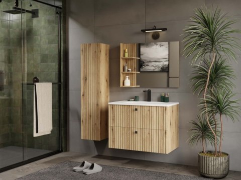 Szafka pod umywalkę 80 wisząca LAZ-1325-EVO-80CM