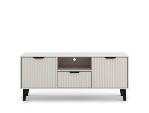 Ryflowana szafka rtv 140cm RTV-510-KASZ-LAM