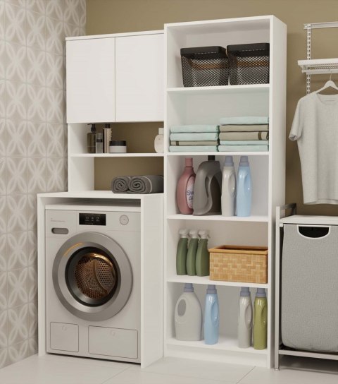 Szafka do pralki LAZ-1302-MAX-BIEL-MAT