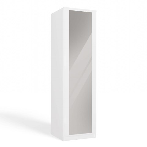 Biała szafa z lustrem SZAF-1001-L-BIEL-MAT