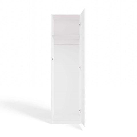 Biała szafa z lustrem SZAF-1001-L-BIEL-MAT