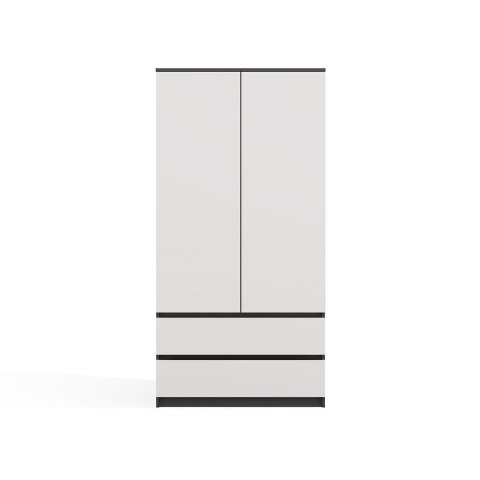 Szafa młodzieżowa SZAF-1008-ANT-BIEL-MAT