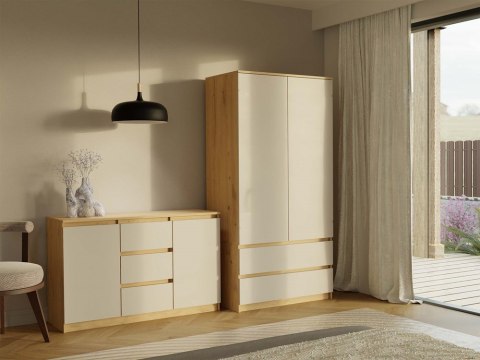 Szafa ubraniowa 2 drzwiowa SZAF-1008-ART-KASZ