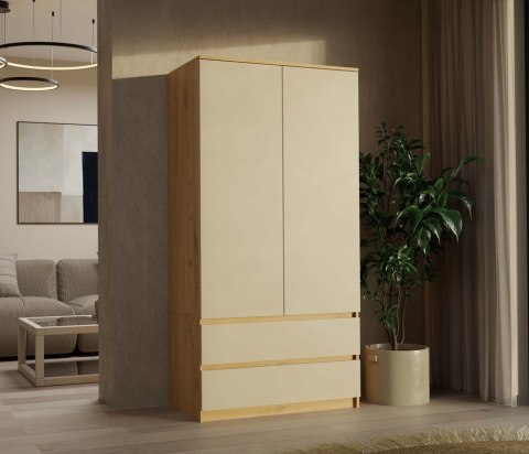 Szafa ubraniowa 2 drzwiowa SZAF-1008-ART-KASZ