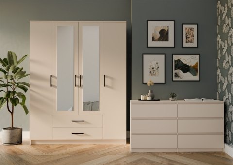 Duża szafa ubraniowa SZAF-1007-KASZ