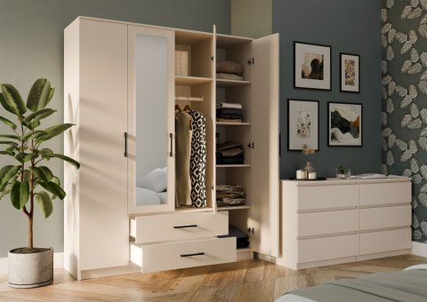 Duża szafa ubraniowa SZAF-1007-KASZ