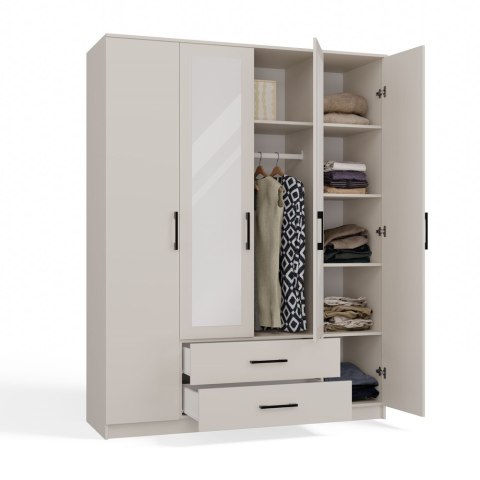 Duża szafa ubraniowa SZAF-1007-KASZ