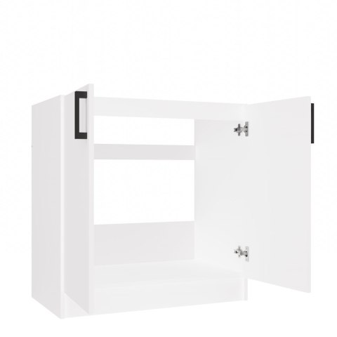 Szafka pod zlew 80 cm KUCH-1805-BIEL-MAT-80
