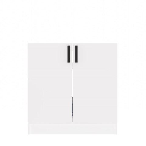 Szafka pod zlew 80 cm KUCH-1805-BIEL-MAT-80