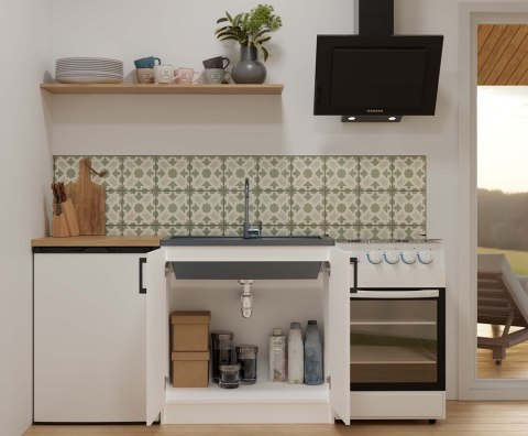 Szafka pod zlew 80 cm KUCH-1805-BIEL-MAT-80