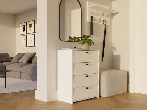 Szafka do przedpokoju na buty BUT-211-BIEL-MAT