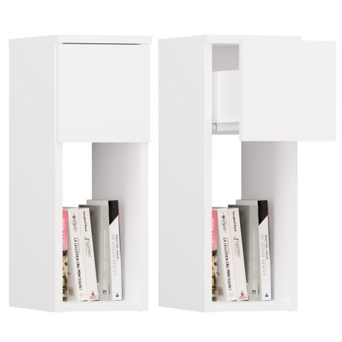 Szafka nocna 20 cm SN-315-BIEL-MAT