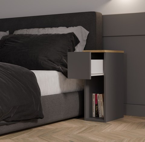 Mała szafka nocna 20 cm SN-315-ANT-ART