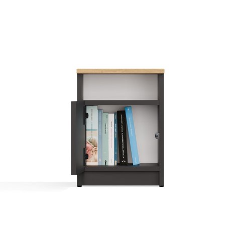 Wąska szafka nocna 30 cm SN-316-ANT-ART