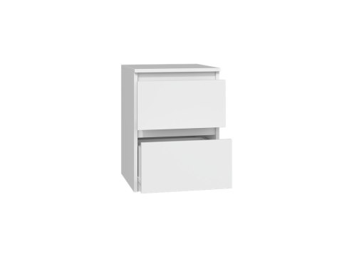 Szafka nocna biała mat zestaw 2 sztuki SN-304-BIEL-MAT-2SZT