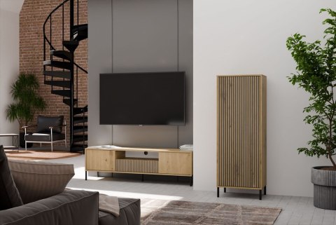 Wąska wysoka komoda KOM-936-ART-LAM