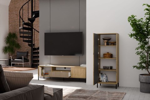 Wąska wysoka komoda KOM-936-ART-LAM