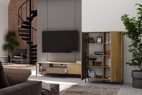 Wysoka komoda KOM-937-ART-LAM-GŁ