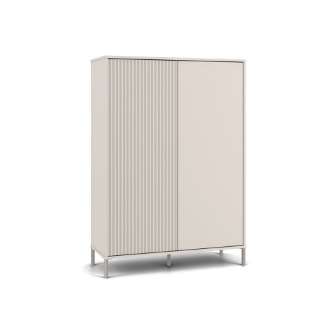 Wysoka komoda do sypialni KOM-937-KASZ-LAM-GŁ