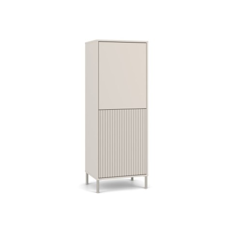 Wąska wysoka szafka KOM-938-KASZ-LAM-GŁ