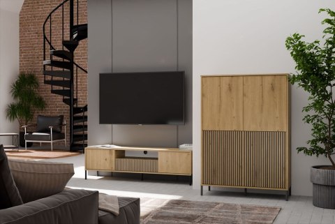 Komoda wysoka KOM-939-ART-LAM-GŁ