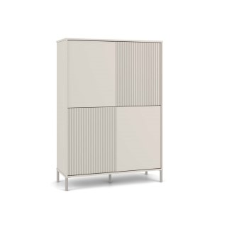 Komoda wysoka i szeroka KOM-939-KASZ-LAM-GŁ