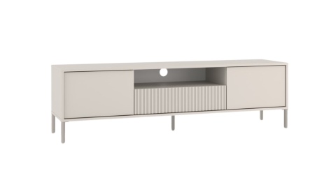 Długa szafka rtv 160cm RTV-509-KASZ-LAM-GŁ