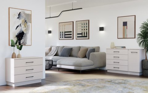 Komoda z trzema szufladami KOM-941-KASZ