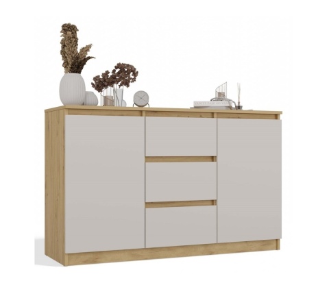 Komoda z szufladami i półkami KOM-912-ART-KASZ