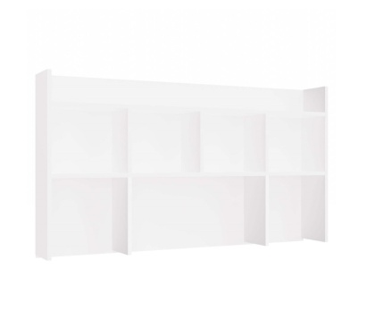 Nadstawka na biurko 130cm BIUR-731-BIEL-MAT