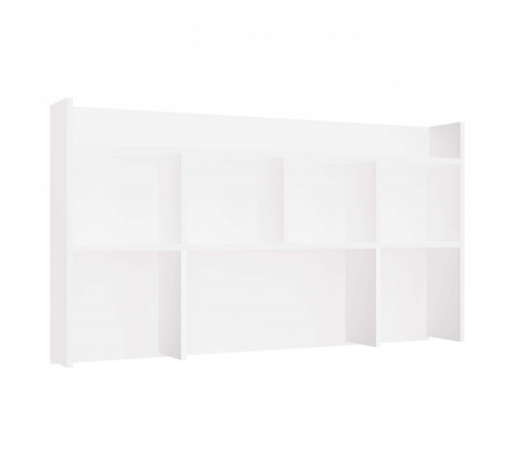 Nadstawka na biurko 130cm BIUR-731-BIEL-MAT