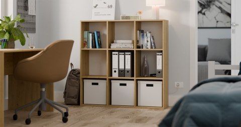 Regał komorowy 3x3 RE-1443-ART