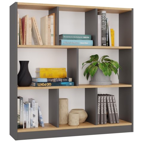 Regał na zabawki do pokoju dziecięcego RE-1442-ANT-ART