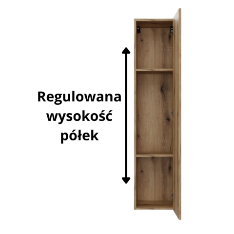 Słupek łazienkowy wiszący LAZ-1325-EVO-1D