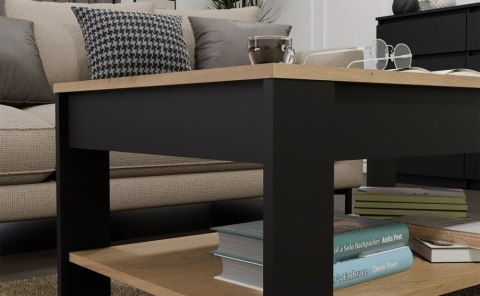 Duży stolik kawowy STOL-833-ART-CZERN