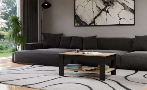 Duży stolik kawowy STOL-833-ART-CZERN