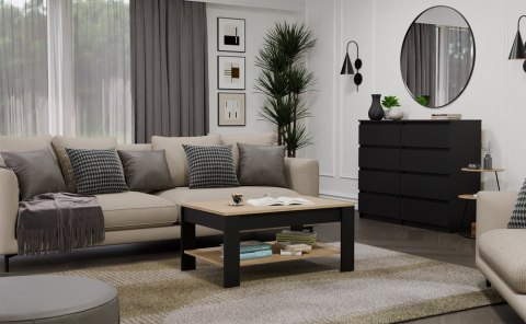 Duży stolik kawowy STOL-833-ART-CZERN