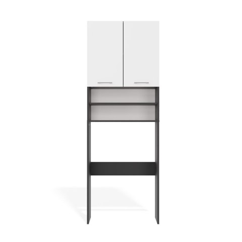 Szafka stojąca nad pralkę LAZ-1302-ANT-BIEL-MAT