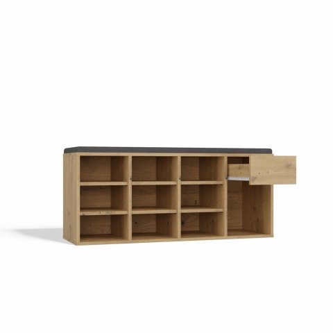 Pojemna szafka na buty z siedziskiem BUT-212-ART