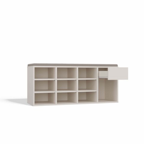 Szafka na buty do przedpokoju z siedziskiem BUT-212-KASZ