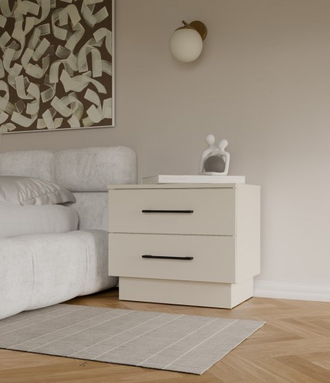 Szafka nocna beż SN-317-KASZ