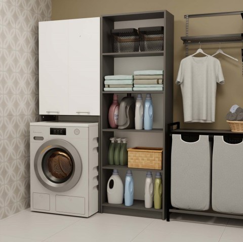 Zabudowa nad pralkę LAZ-1303-ANT-BIEL-MAT