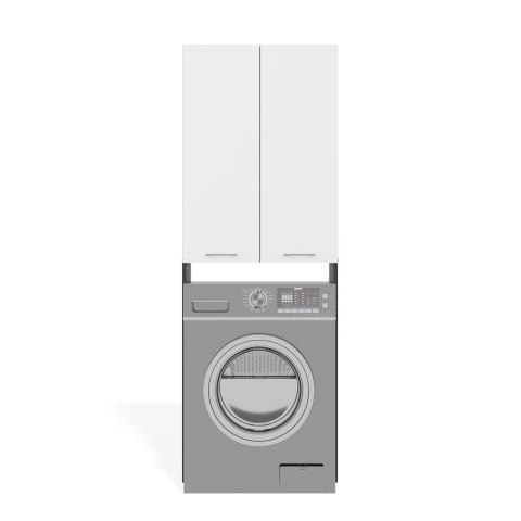 Zabudowa nad pralkę LAZ-1303-ANT-BIEL-MAT