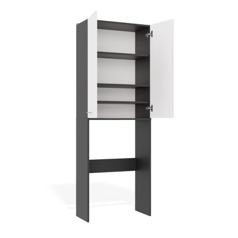 Zabudowa nad pralkę LAZ-1303-ANT-BIEL-MAT