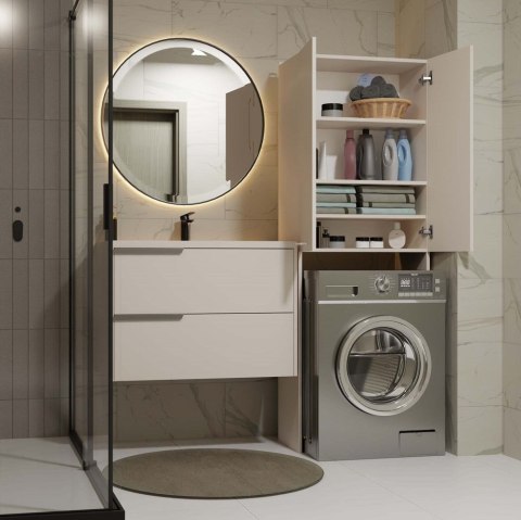 Szafka do łazienki nad pralkę LAZ-1303-KASZ