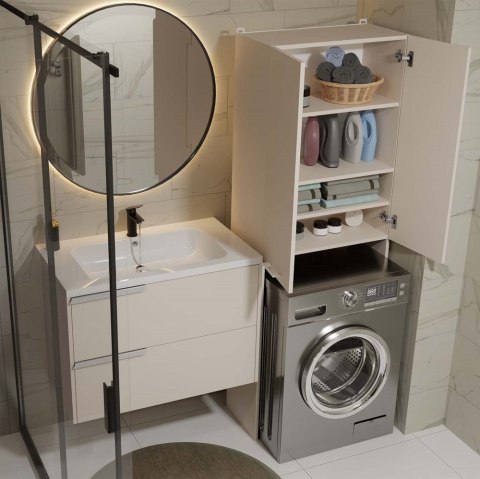 Szafka do łazienki nad pralkę LAZ-1303-KASZ