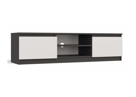 Szafka pod telewizor 140 cm RTV-502-ANT-BIEL-MAT