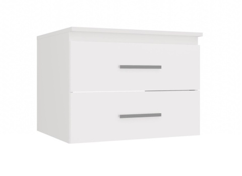 Szafka pod umywalkę nablatową 60 LAZ-1327-BIEL-MAT-60