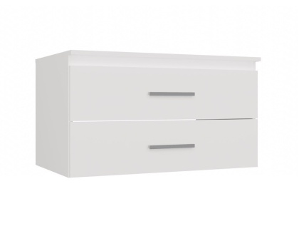 Szafka pod umywalkę nablatową 80 LAZ-1327-BIEL-MAT-80