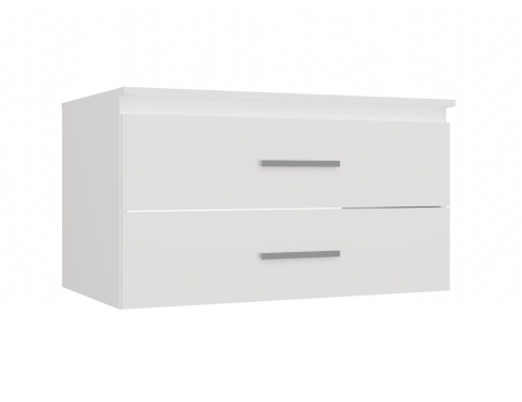 Szafka pod umywalkę nablatową 80 LAZ-1327-BIEL-MAT-80